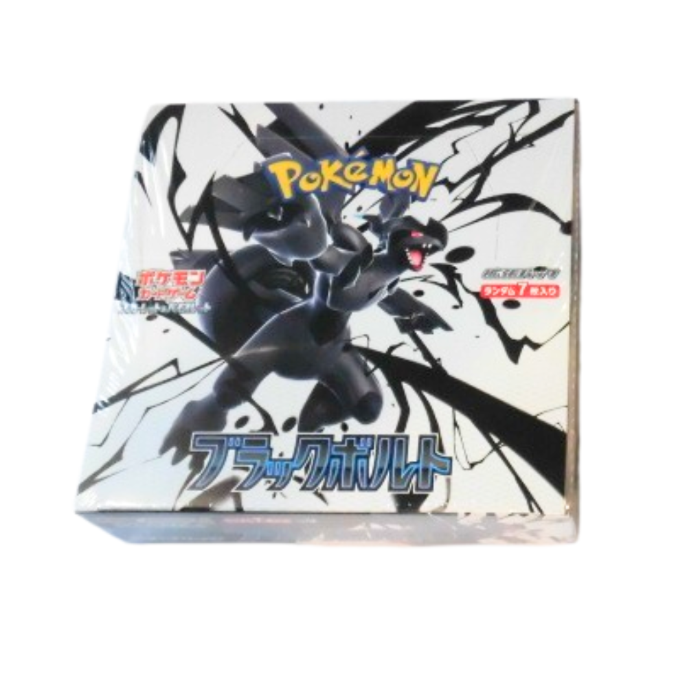 Pokemon Black Bolt Japanese Booster Pack Box