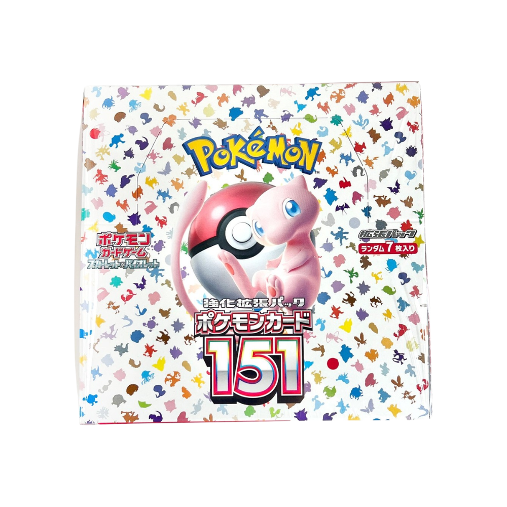 Pokemon Card Game Scarlet & Violet Enhanced Expansion Pack 151 Box