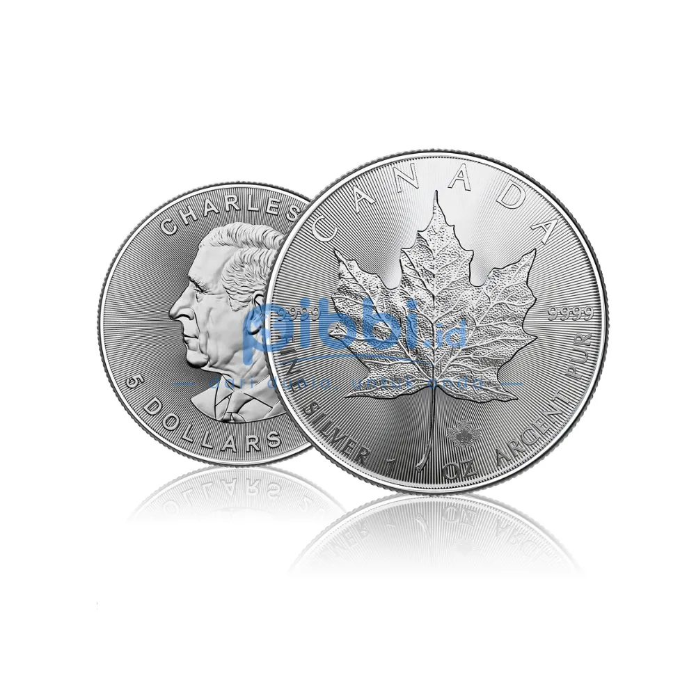 Silver Coin Canadian Maple Leaves 2026 1 Troy Ounce