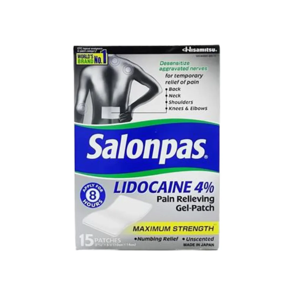 SALONPAS Lidocaine 4%