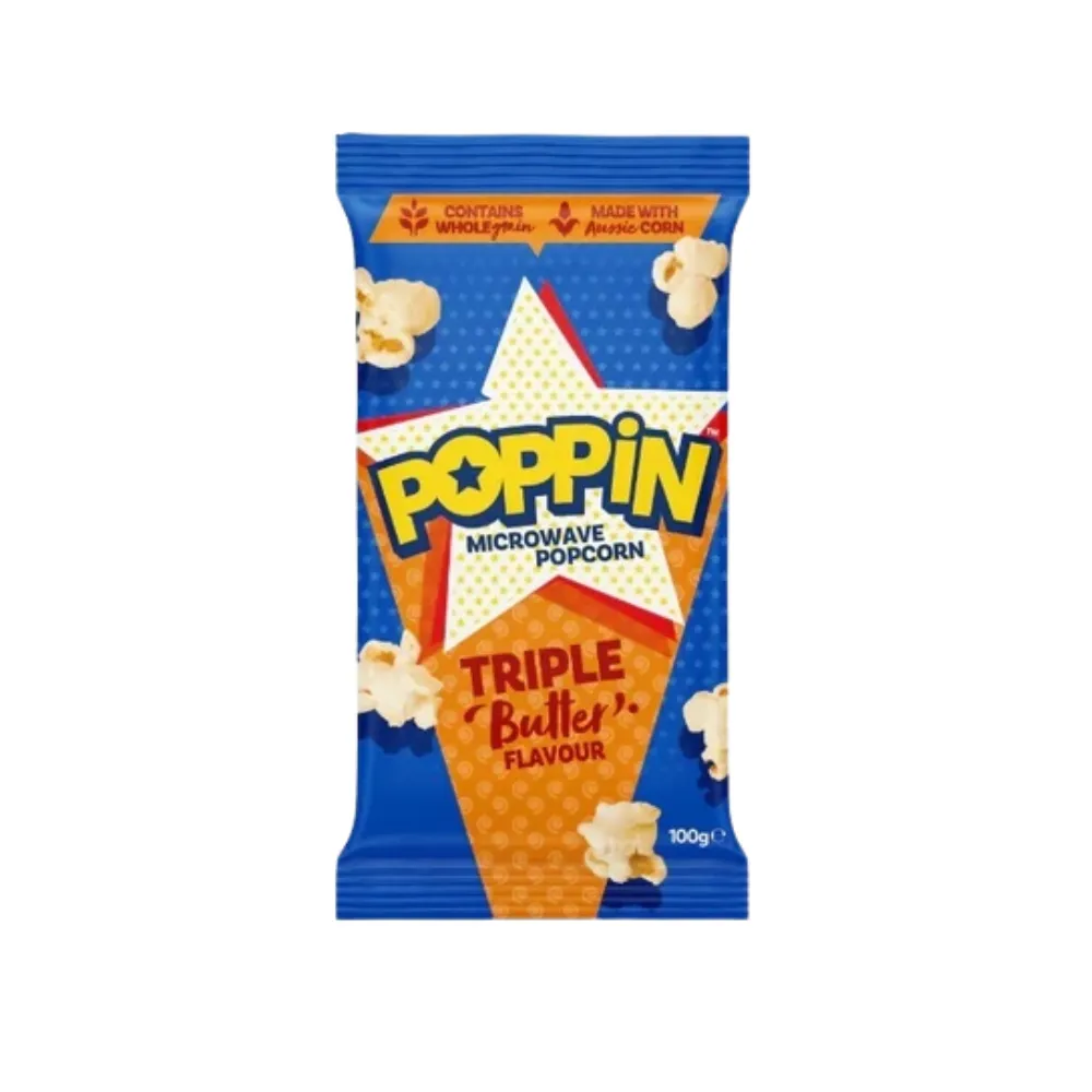 POPPIN Triple Butter Flavour 100g