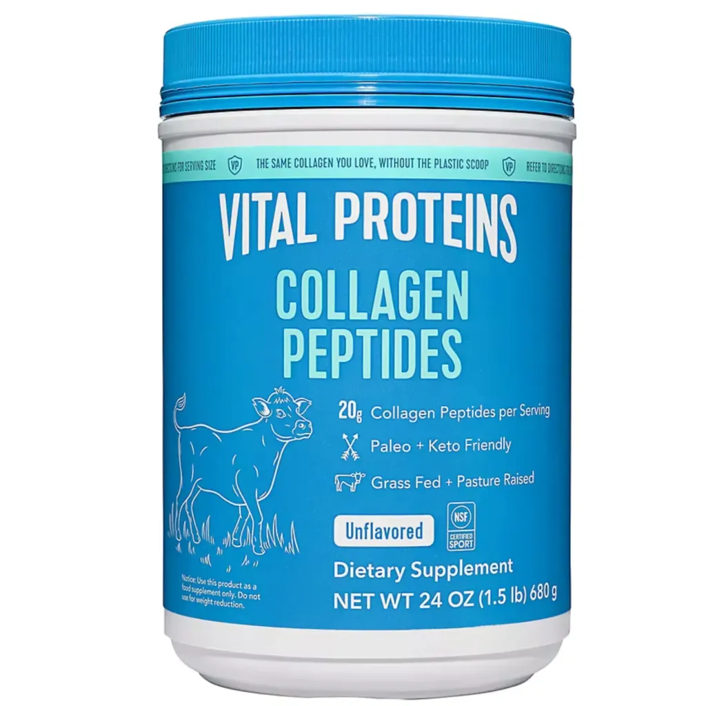 ORI USA Vital Proteins - Collagen Peptides Unflavored Dietary Supplement 24oz /680gr