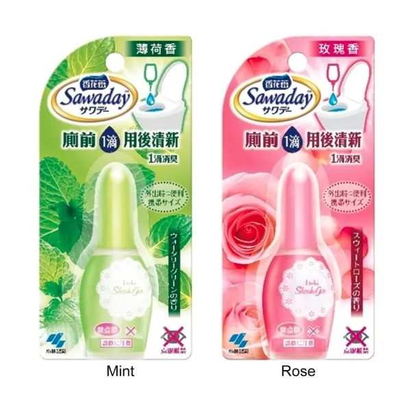 Kobayashi Iteki Shoshugen Toilet Deodorizer (Rose Pink)