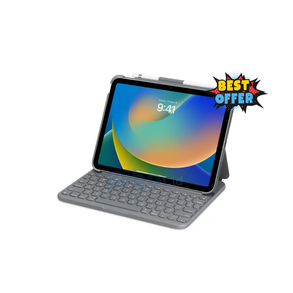 Slim Folio Keyboard For iPad 10th / 11th (A16) Generation