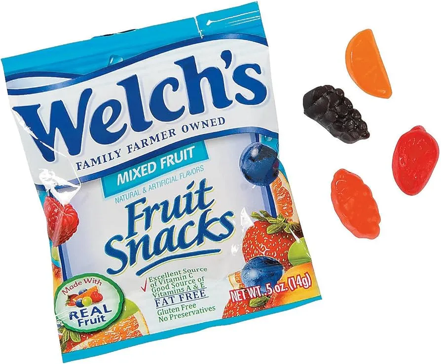 Welch’s Fruit Snacks Mixed Fruit ( 22.7gr) IMPORT USA ORIGINAL