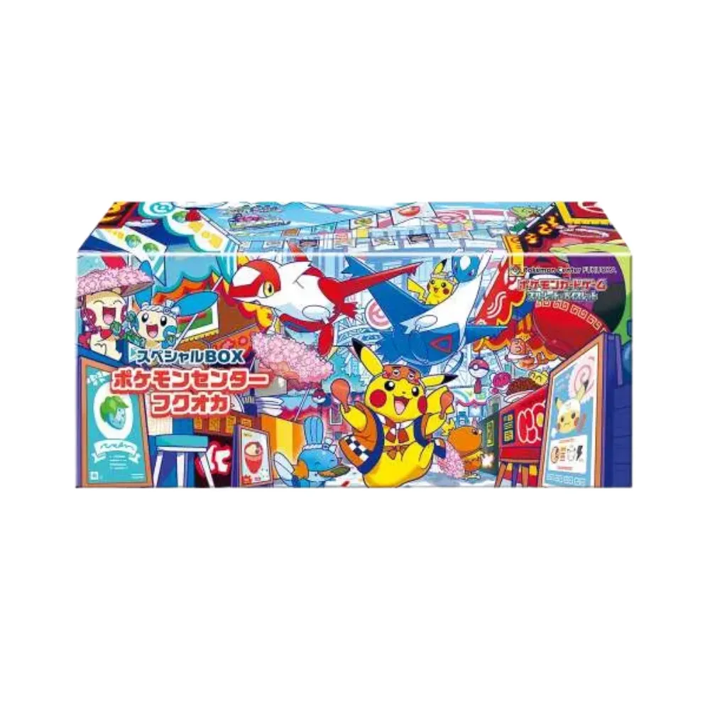 Pokemon Center Fukuoka Special Box Pokemon Cards Japanese