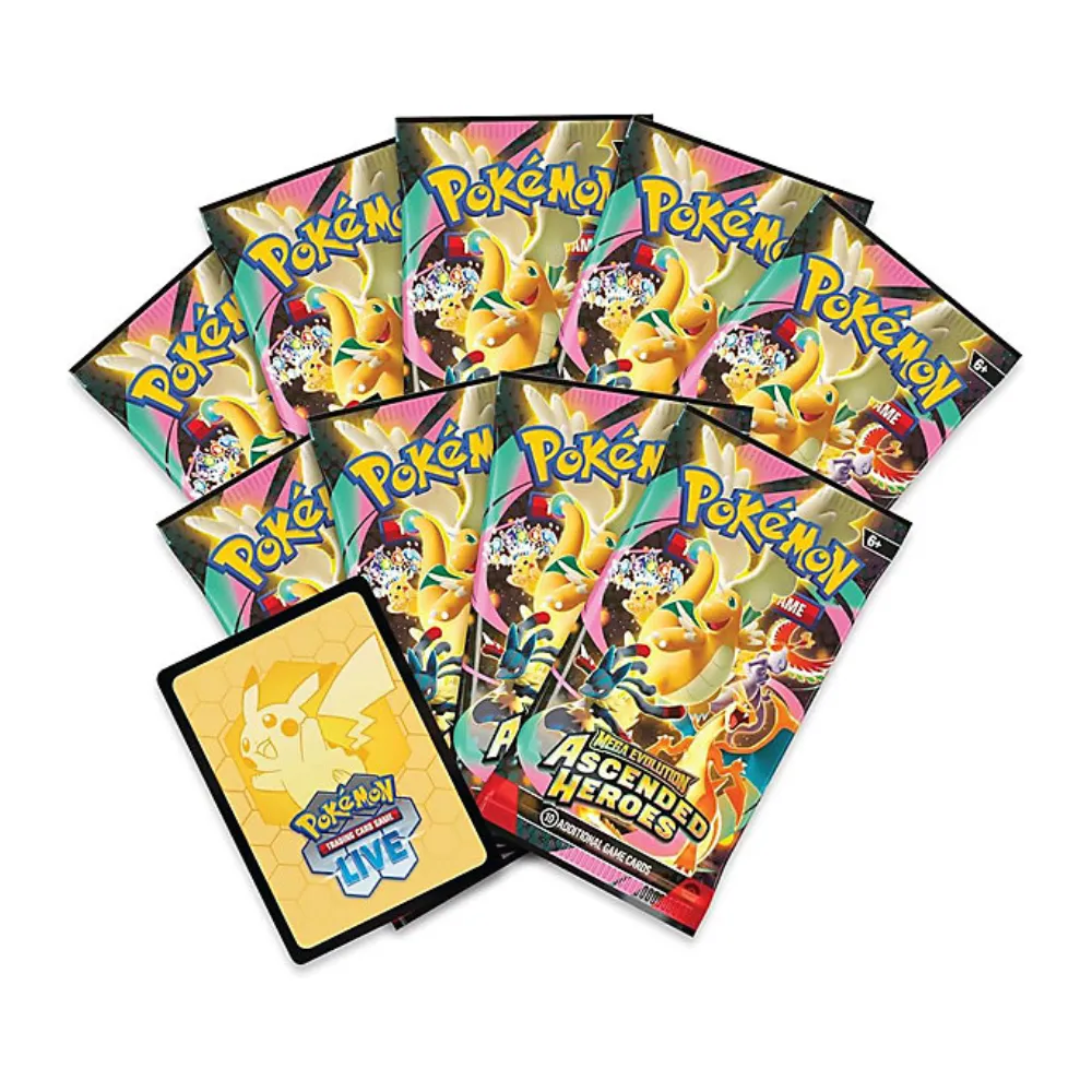 Pokemon TCG Ascended Heroes BOOSTER PACK - ORIGINAL UK ( Inggris )