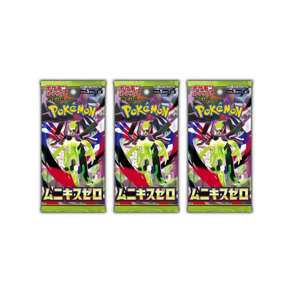 Pokemon TCG Munikis Zero BOOSTER PACK - ORIGINAL JAPAN