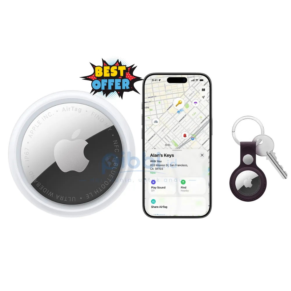 Apple Airtag (Alat Pelacak) (1 Loosepack)