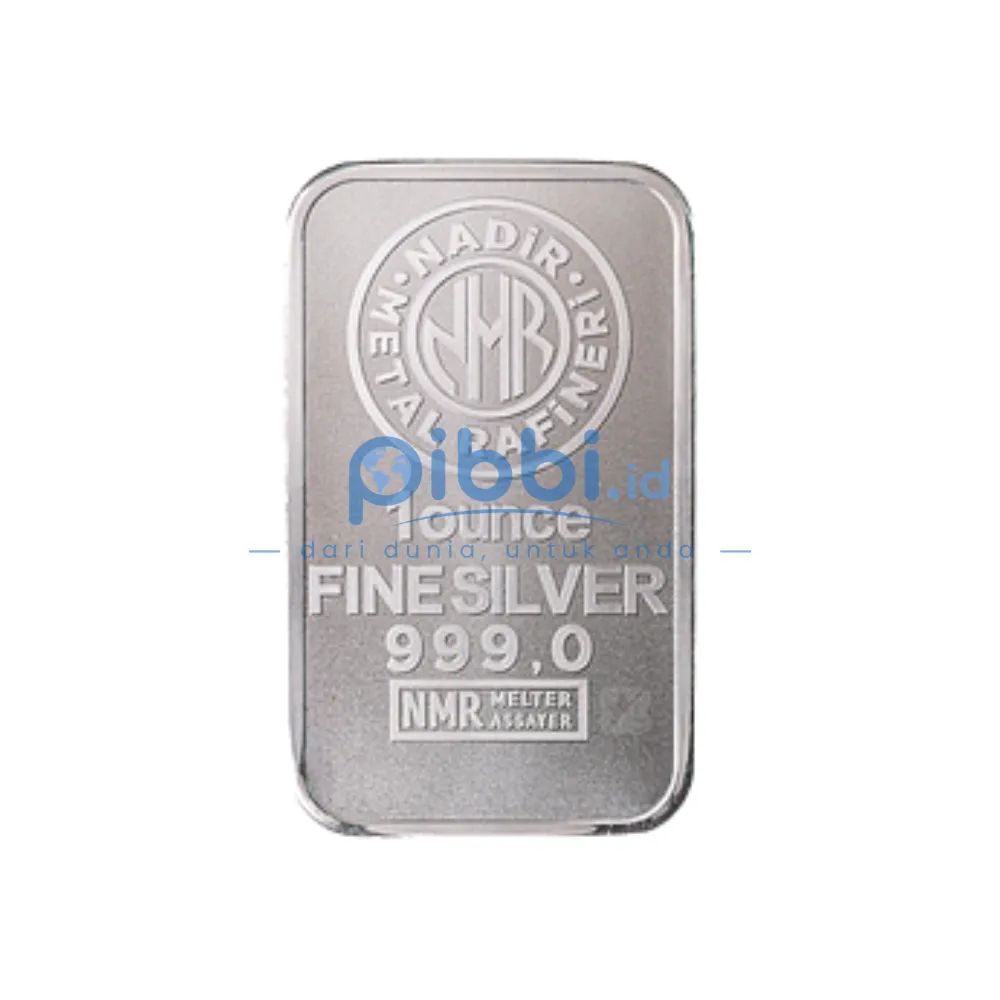 Nadir Silver Bar Perak Batangan 1 Oz