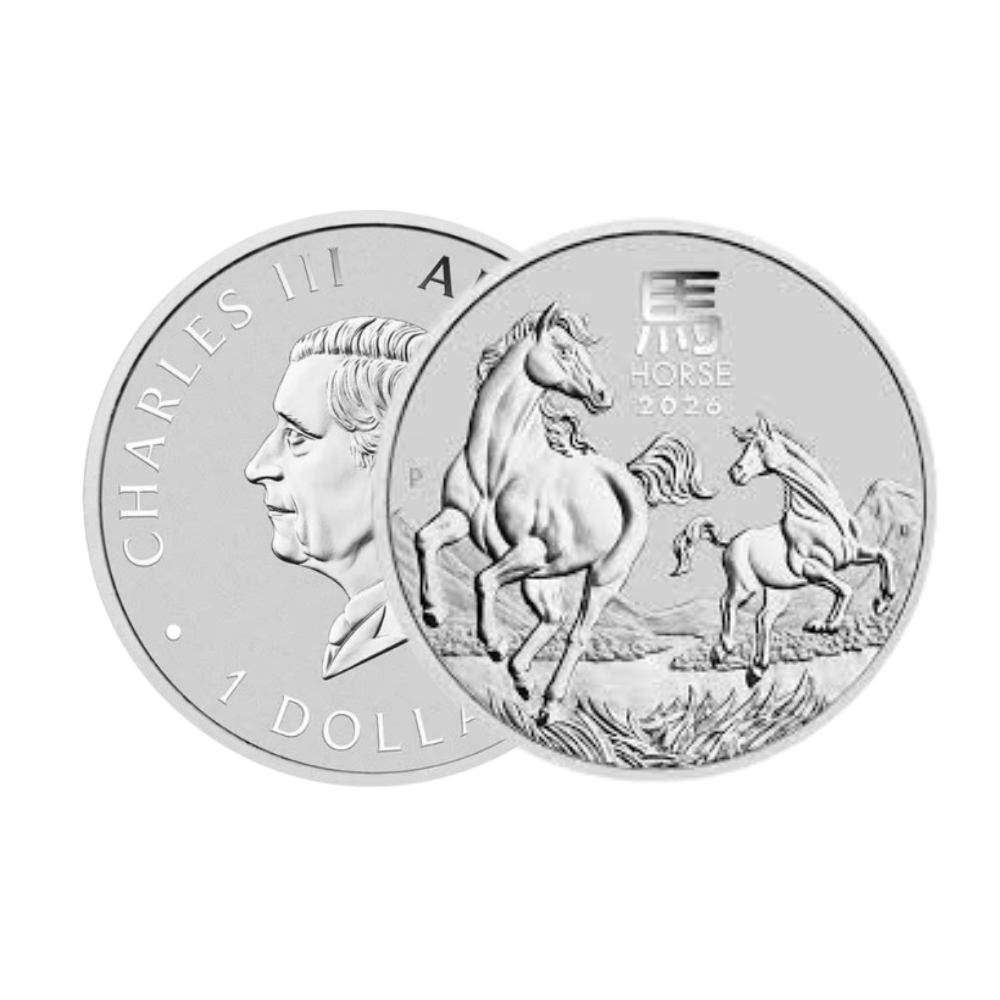 Perth Mint Silver Lunar Horse 1 oz