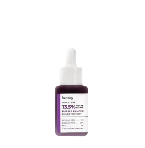 FACETOLOGY Triple Care 13.5% Total Acids Purple Ranger Peeling Treatment Serum