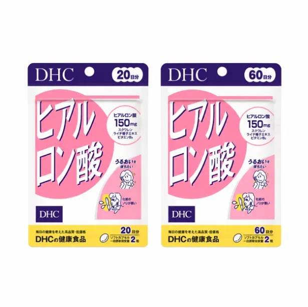 DHC Hyaluronic Acid 150mg Original Jepang | Suplemen Hyaluronic Acid | 20 Hari & 60 Hari (DHC HA 20/days (40 Tablet))