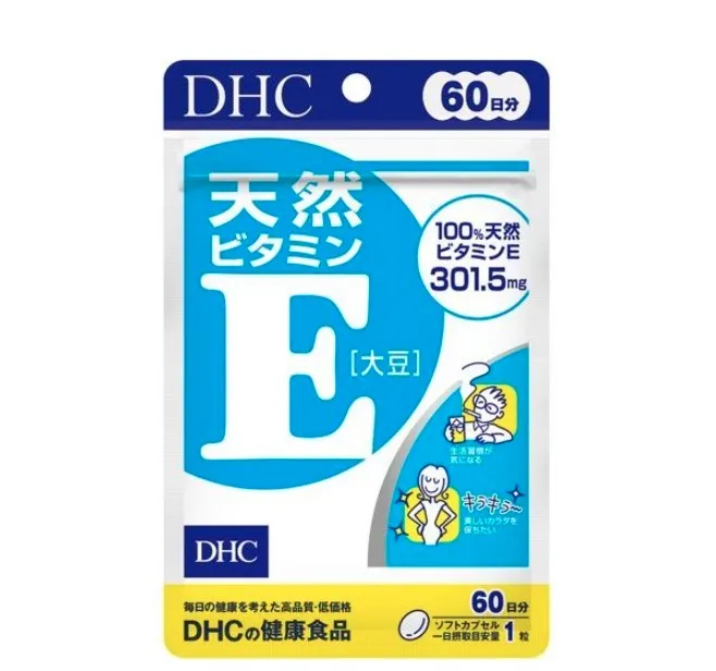 DHC Vitamin E Soybean 60 Hari Original Jepang | Suplemen Vitamin E untuk Dewasa